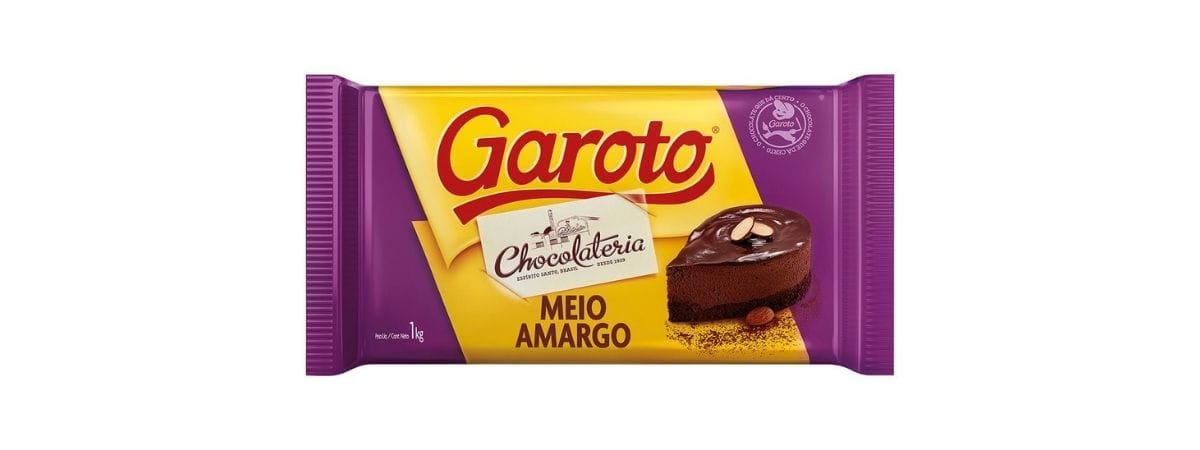 Chocolate Garoto Meio Amargo Nestl Receitas Nestl