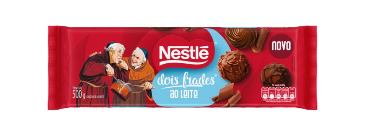 Cobertura de Chocolate DOIS FRADES® (500 g) | Nestlé | Receitas Nestlé