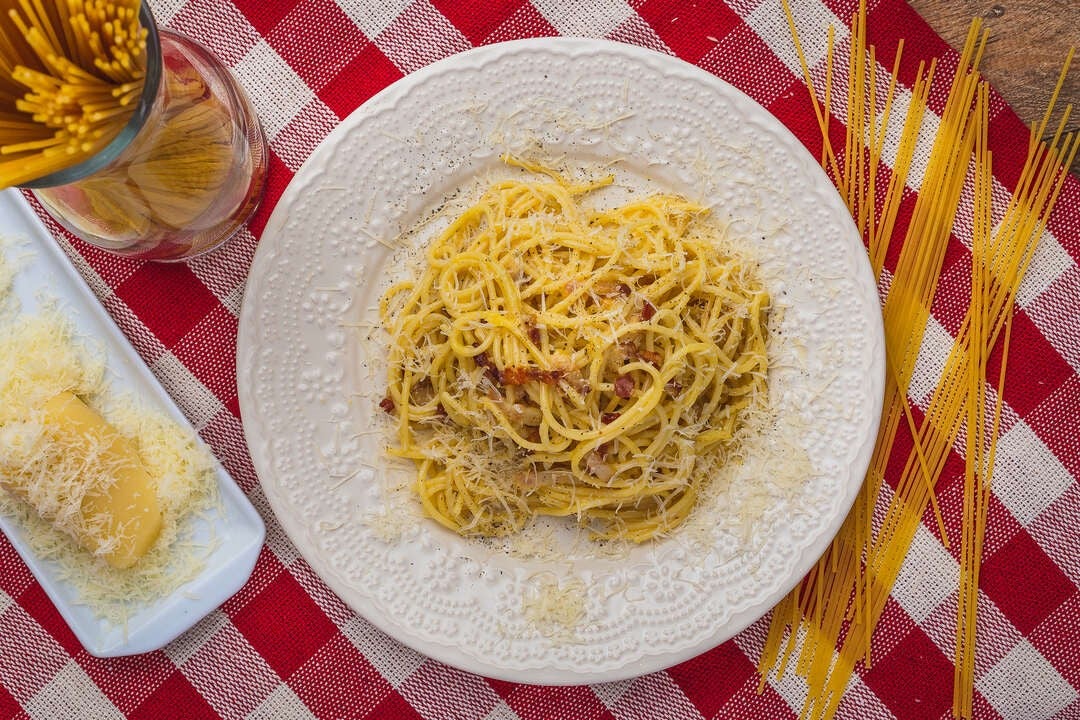 Macarrao carbonara 