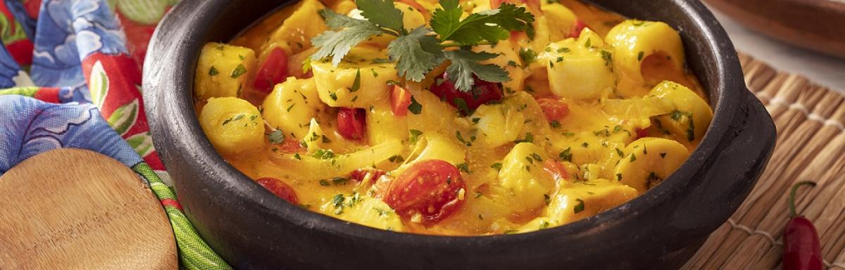 Moqueca de Banana da Terra com Palmito: Tradição em uma Versão Saudável e Gostosa 