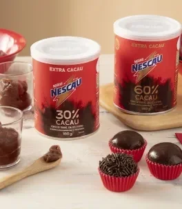 Receitas com Nescau Extra Cacau