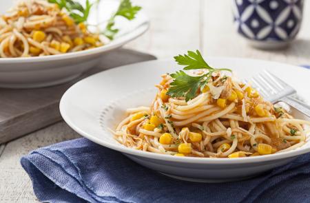 Charme de cozinha: Spaghetti ao Frango Xadrez