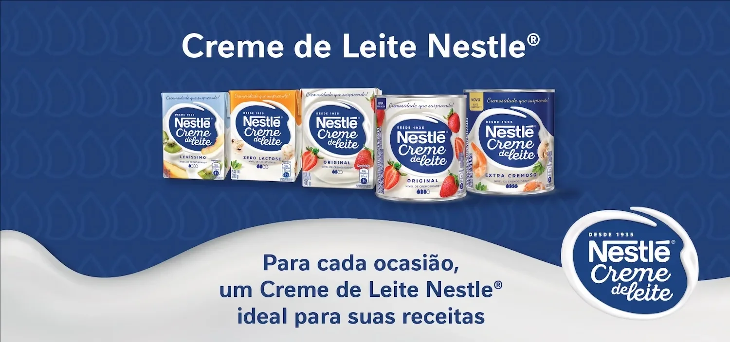 Para cada ocasião, um Creme de Leite Nestlé® ideal para suas receitas